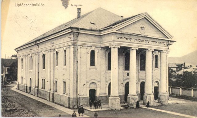 Liptó megyei zsidók (Forrás: MZSL)
